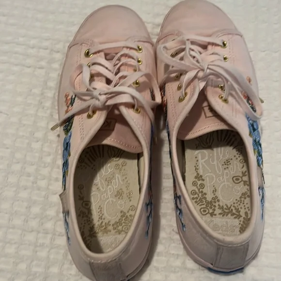 Keds Rifle Paper Company Embroidered Sneakers - Picture 3 of 11